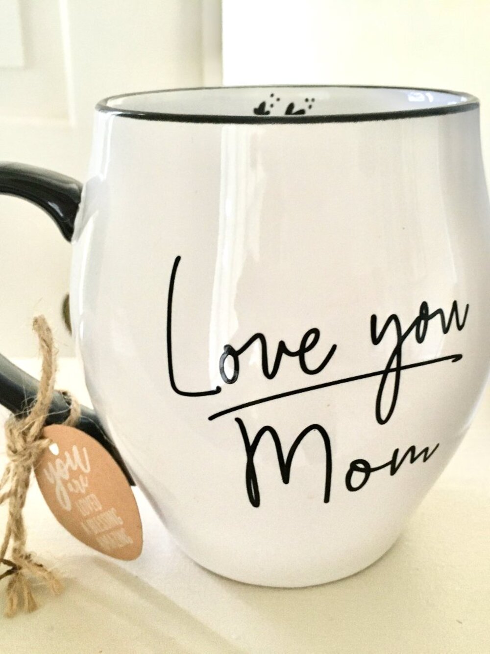 Lighthouse Christian Mug “Love you Mom”  "You have a Special Place in My Heart"